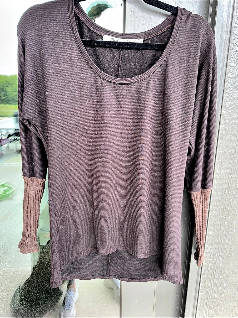 Michael Stars Long Sleeve Tunic in Brown  good condition. OS